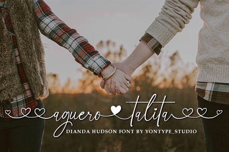 Dianda Hudson | Heart Script Font - Image 7