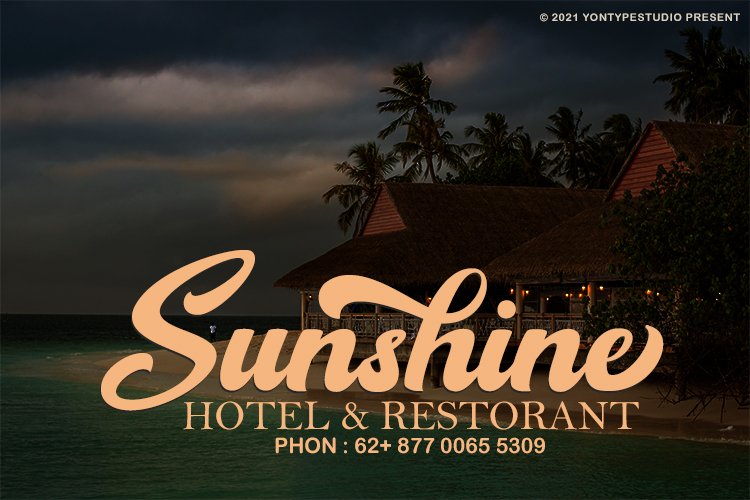 Sagha a Modern Script Typeface - Image 4