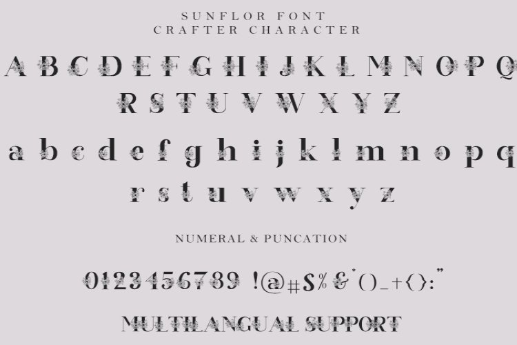Sunflor-A New Crafter & Monogram Serif Font - Image 16