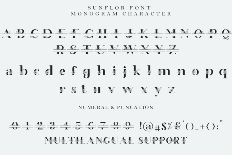 Sunflor-A New Crafter & Monogram Serif Font - Image 14