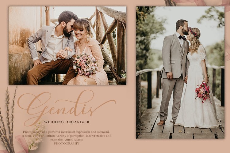 Dellima | Wedding Calligraphy Font - Image 2