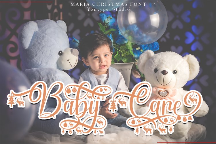 Maria Christmas a Unique Font For Christmas Holiday - Image 4