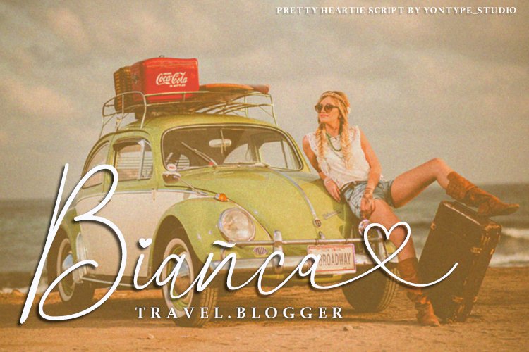 Dianda Hudson | Heart Script Font - Image 5