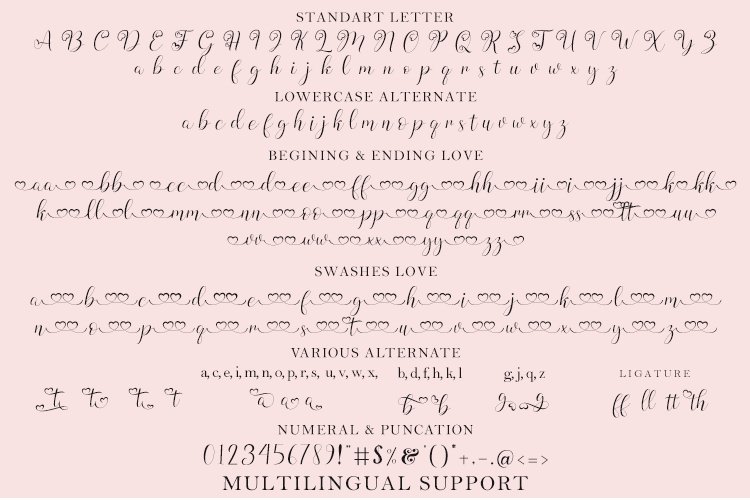 Magdolina a Cute Lovely Font - Image 7