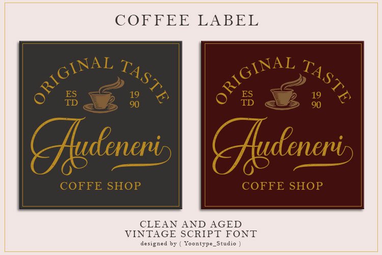 Airthan Script a Vintage Script Font - Image 10
