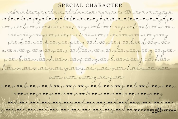 Dianda Hudson | Heart Script Font - Image 10