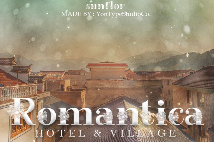 Sunflor-A New Crafter & Monogram Serif Font - Image 9