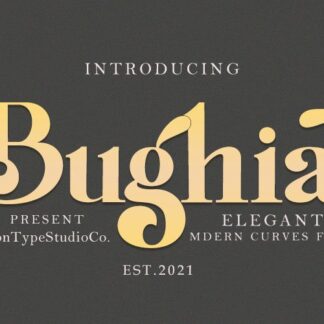 Bughia Font a Display Serif Font