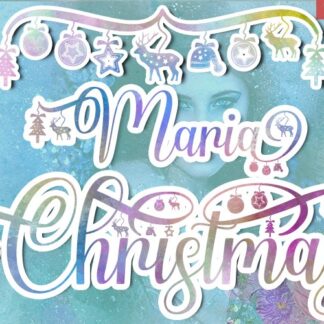 Maria Christmas a Unique Font For Christmas Holiday