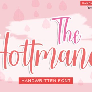 Hottmand a Bouncy Handwritten Font