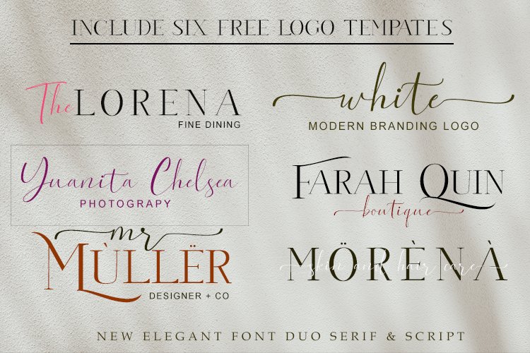Gutten fighter Font Duo with Bonus 6 Logos - Image 4