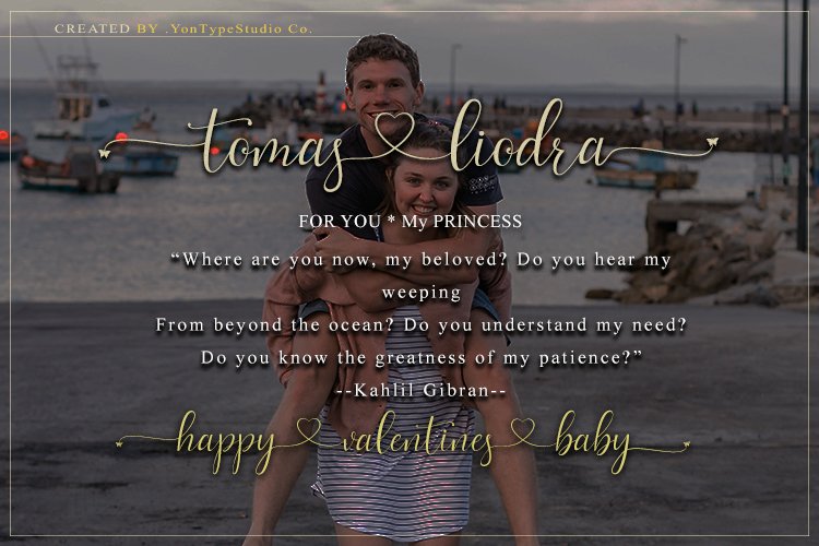 live love font - Image 2