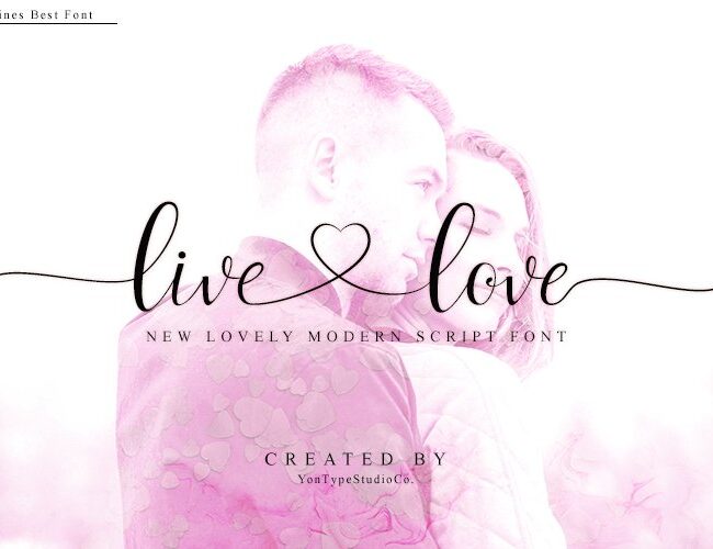live-love-font
